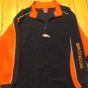 Broncos Fleece NFL Jacket Size L